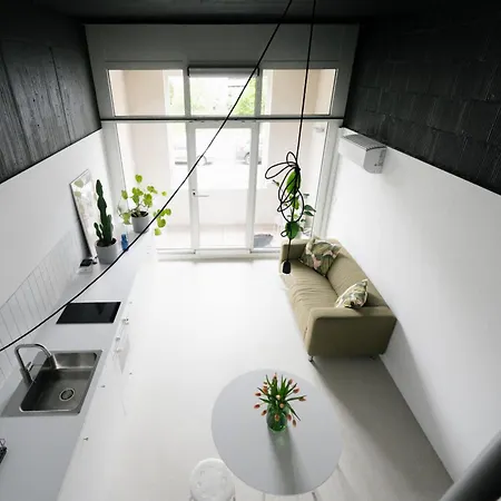 Stylish With A View Of Blue Church Bratislava