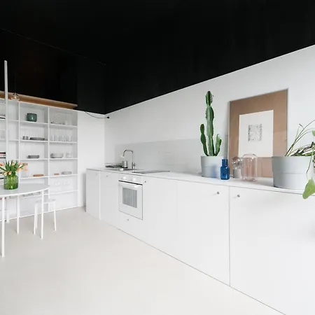 Stylish With A View Of Blue Church Apartament *