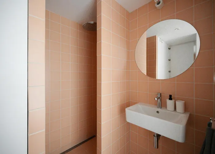 Stylish With A View Of Blue Church Apartmán